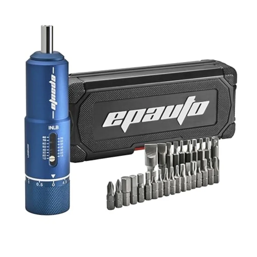 

Manual Wrench Screwdriver for Firearms Bike Gears 10-80 in/Lbs - 28 Pieces