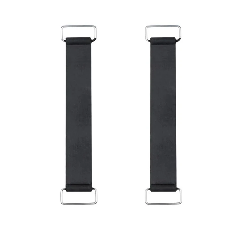 2Pcs 18-23cm Motorcycle Rubber Battery Strap Holder Belt For All Motorcycles, Tricycles, Scooters