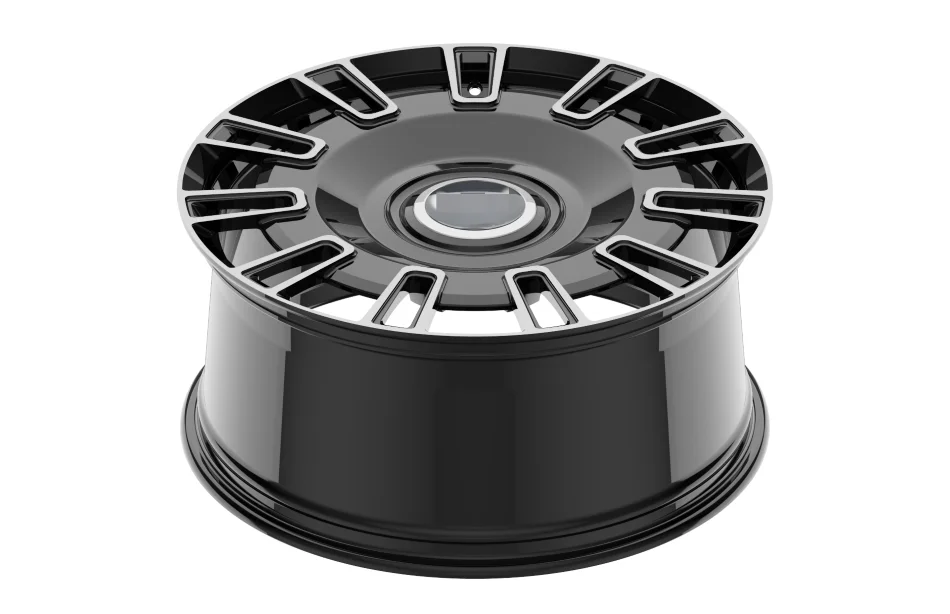 Exclusive Luxury 22 Inch Forged Aluminum Wheels High Performance Black Finish 5x120 PCD Customizable 1-PieceW205,W213,W166,X156,