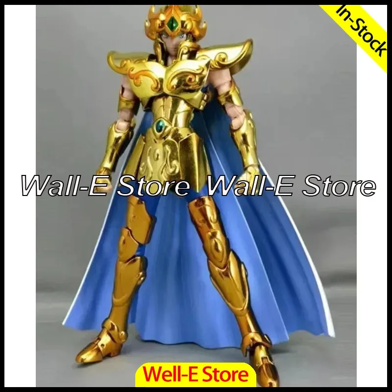 In-Stock RESTOCK Metal Club MC EX Leo Aioria Saint Seiya Metal Armor Cloth Myth Gold Anime Action Figure Model Toys Gifts