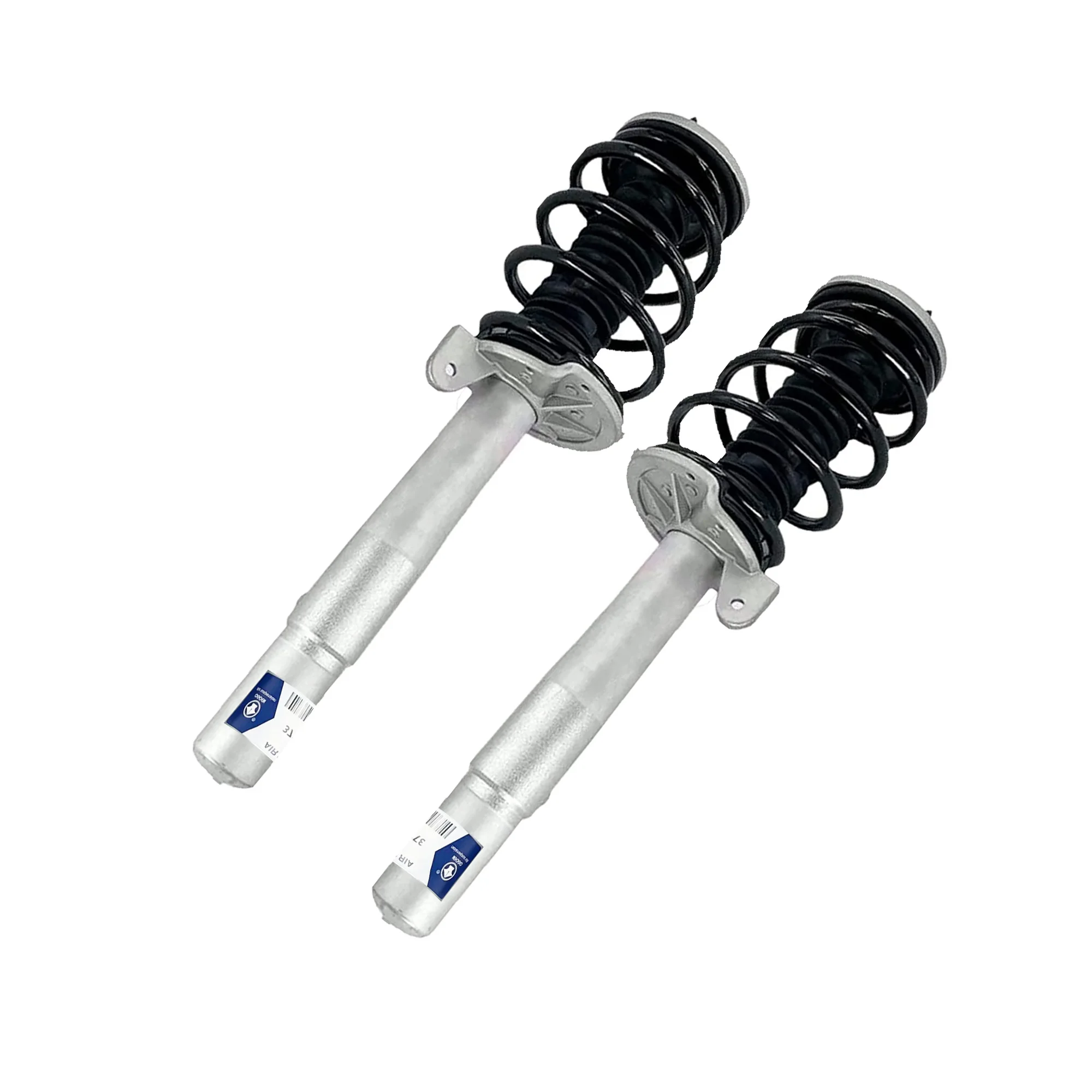 OGDEN 2Pcs Front Left+Right Shock w/EDC Suspension Shock Absorber Spring For BMW E65 E66 750i 760i 31316785529, 37106782147