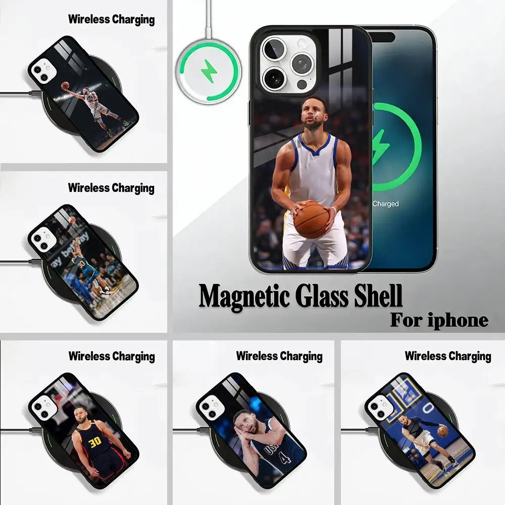 

C-30- Curry Phone Case For IPhone17 16 15 14 13 12 11 Pro Max 16/15/14Plus Wireless Charger Cover Funda