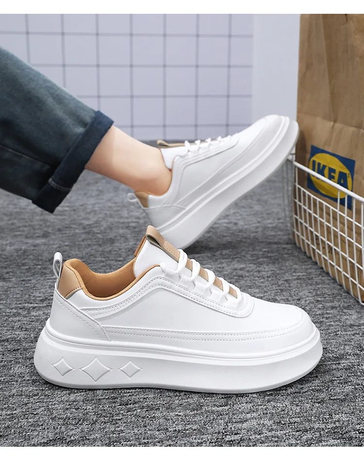 Lässige Sneaker 2026: Vielseitige Low-Top Herren-Sneaker, Bequeme und Trendige Outdoor-Laufschuhe mit Dicker Sohle – Detail 17