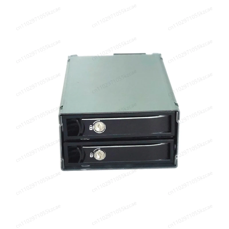

Half-optical drive 2.5-inch dual-disk SATA tool-free hard disk extraction box, metal body hot-plugging
