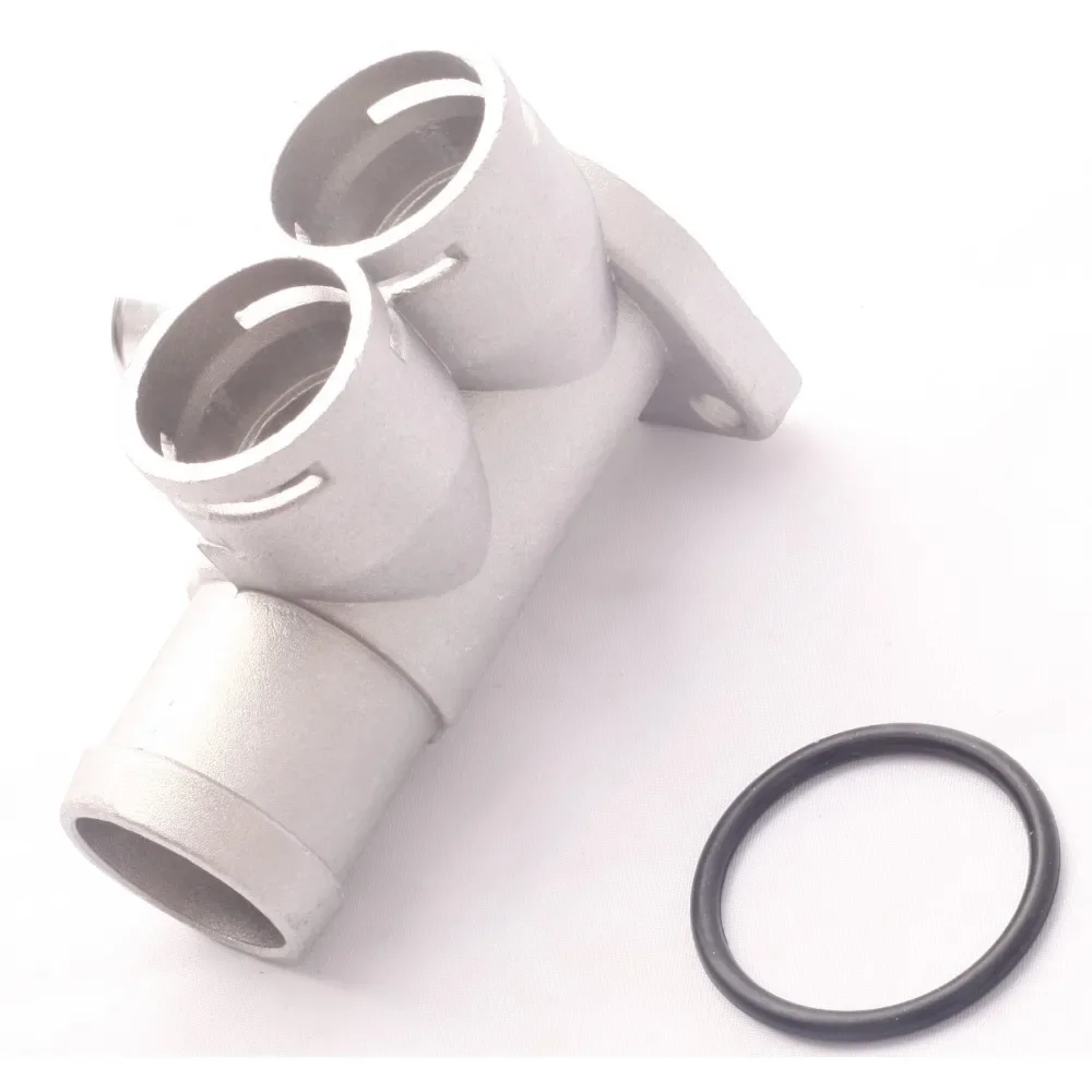 037121133B Aluminium Alloy Cooling Coolant Hose Pipe Connector 037 121 133B For VW Passat B3 Golf Sharan Polo 037 121 133 B
