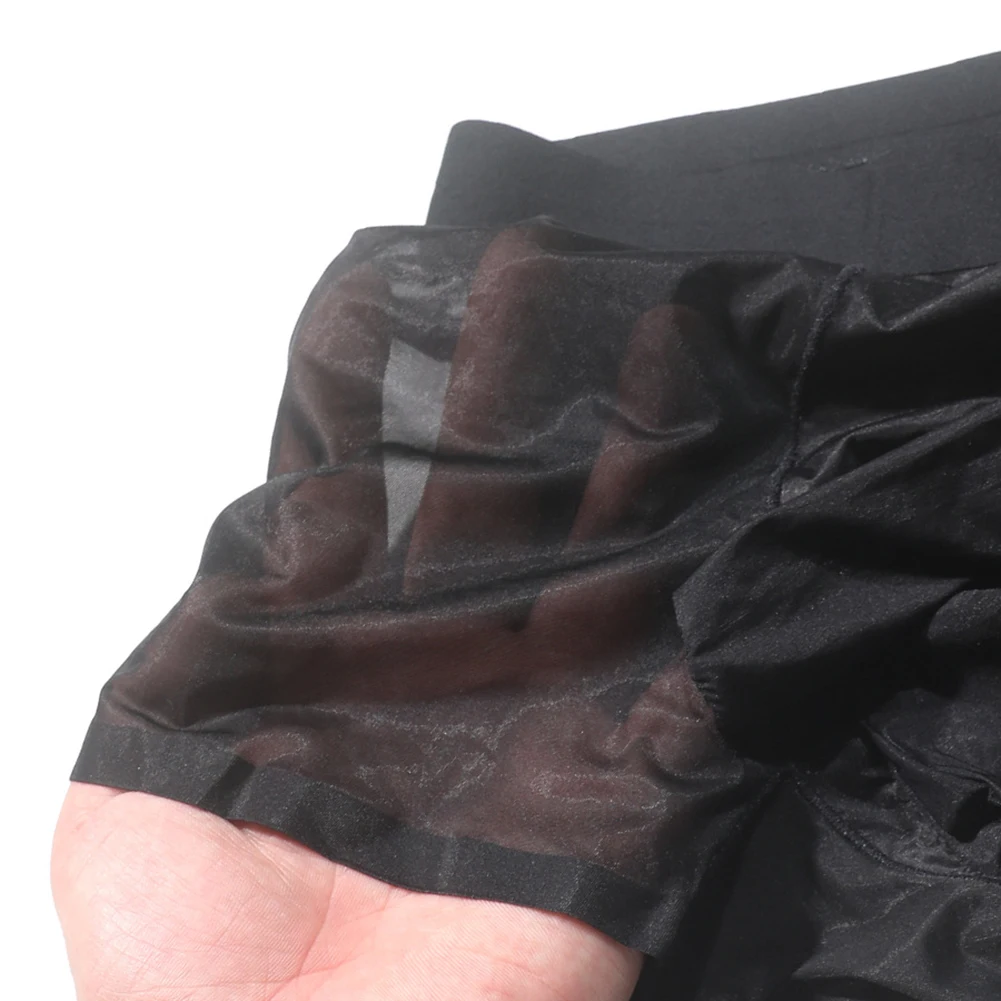 Men Oil Shiny Mesh Calcinha Adult Underwear Sheer Briefs Glossy Underpants Sexy Accessories Hot Boxer Shorts Hot Hot Lingerie