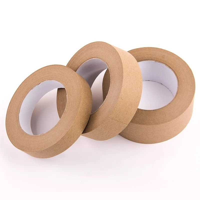 

50M 2.4/3.6/4.8cm Water Tape Mounting Watercolor Painting Special Art Painting Wet Water Kraft Paper Tape Chinese Painting Tool