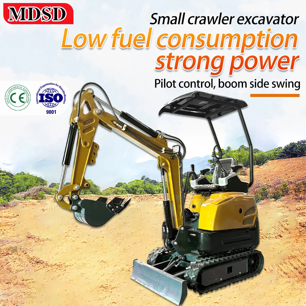 Mini escavatore di alta qualità per motore Kubota Ce Epa Euro 5 Uso multi-scenario Mini escavatore Fabbrica Consegna i prezzi Personalizza