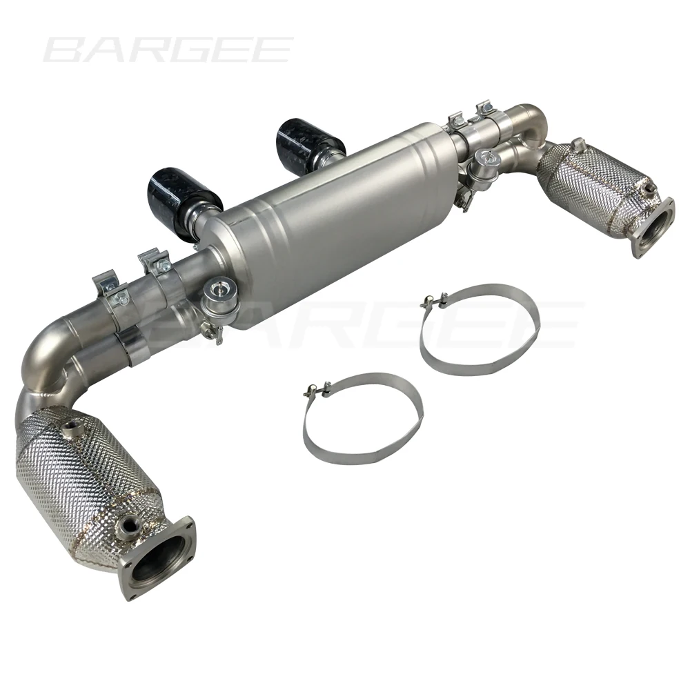 

Valvetronic Titanium EXHAUST CATBACK для Porsche 911 991.2 Carrera 3.0T 2015 ~ 2018 Титановые глушители выхлопных труб