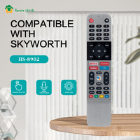 Voice Controller Remote Control HS-8902 For Skyworth Smart TV 32TB7000 40TB7000 43TB7000 4K UHD HDTV Android TVs