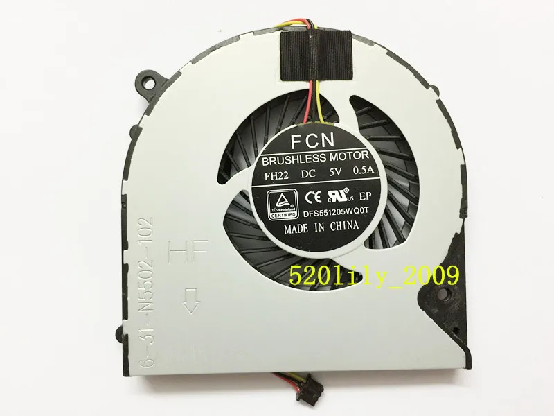 Applicable to 6-31-N5502-102 FH22 Shenzhou Ares Z6-KP7GT CN85S02 Cooling CPU Fan