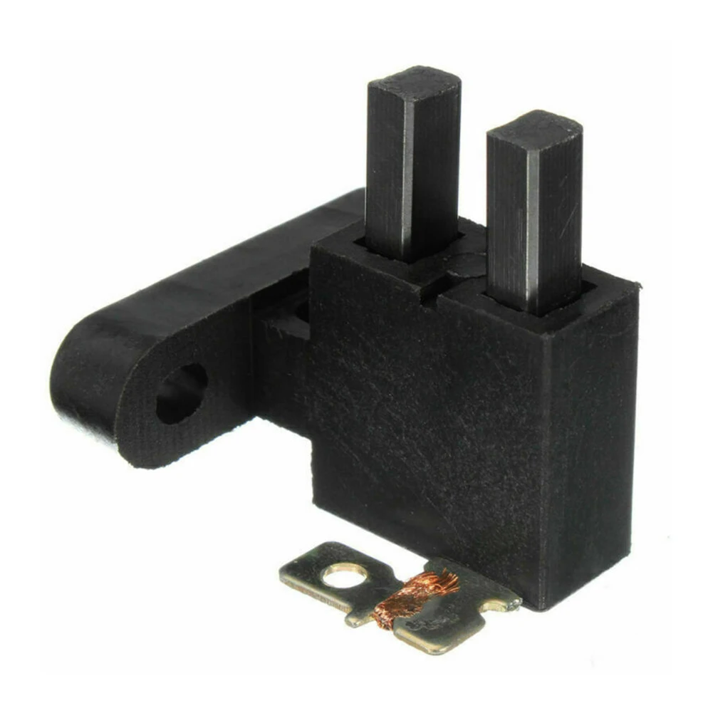 ガソリン発電機用カーボンブラシアセンブリ,ブラシホルダー,2つのシングルブレードコネクタ,2 kw-7kwアクセサリ