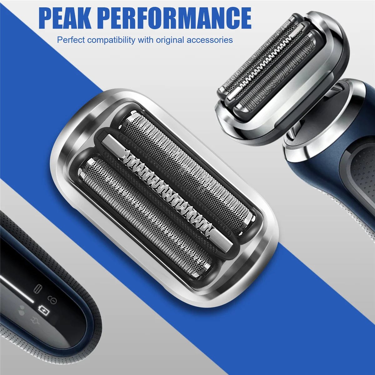 Część zamienna folii i noża golarki 73S do Braun Series 7, 7020S, 7025S, 7085Cc, 7027Cs, 7071Cc, 7075Cc