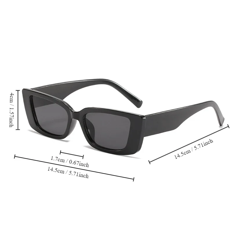 Fashion Square Sunglasses Women Men Vintage Brand Designer Sun Glasses Female Male Retro Outdoors Shades Mirror Oculos De Sol
