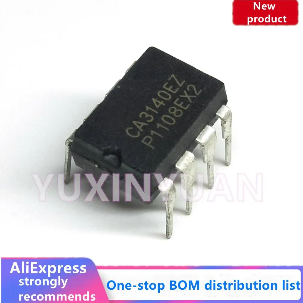 10pcs/lot CA3140  CA3140EZ DIP8  YUXINYUAN IC   100%good