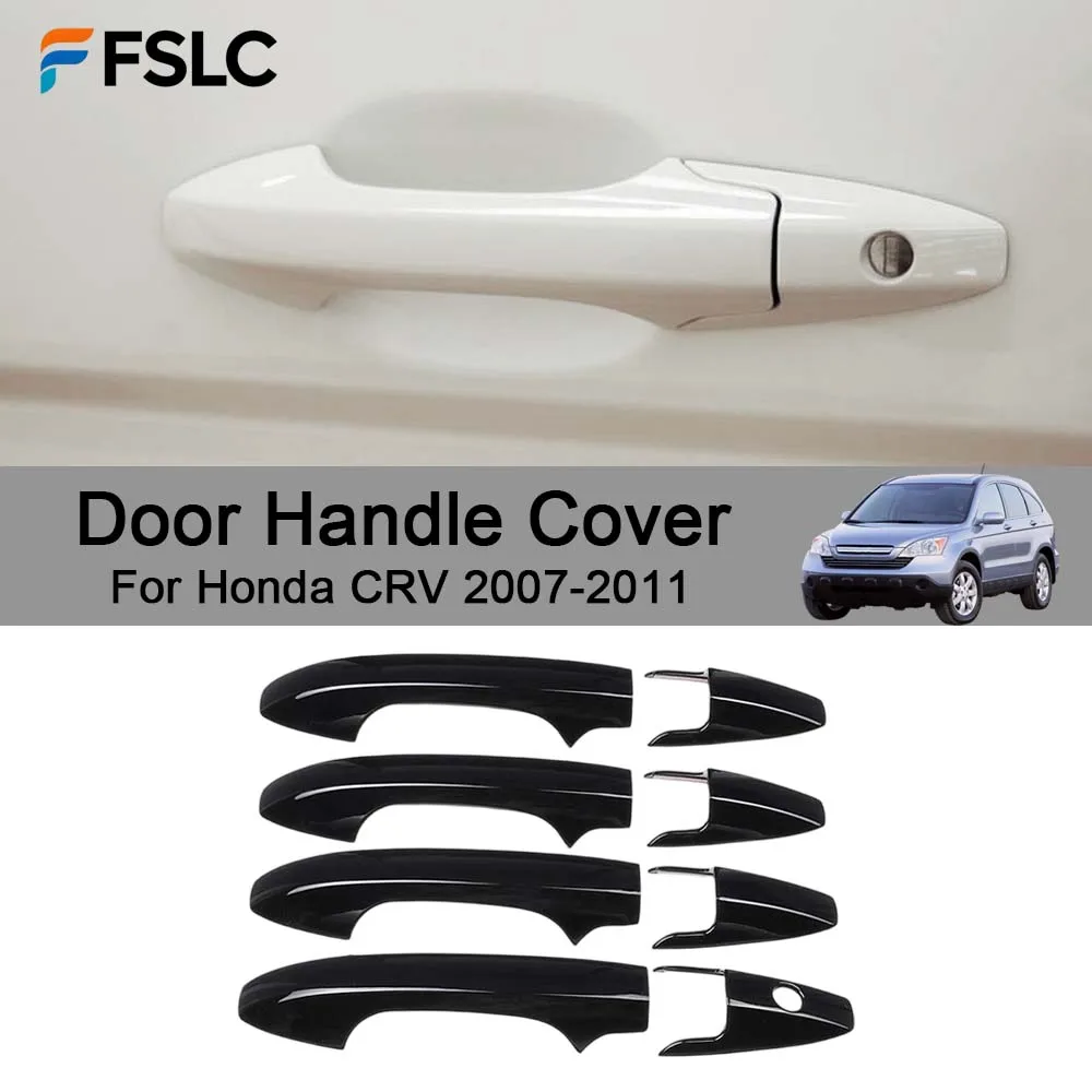 

Car Decoration Door Handle Cover For Honda CRV 2007-2011 Glossy Black Cars Accessories Styling Upgrade Modify A Car
