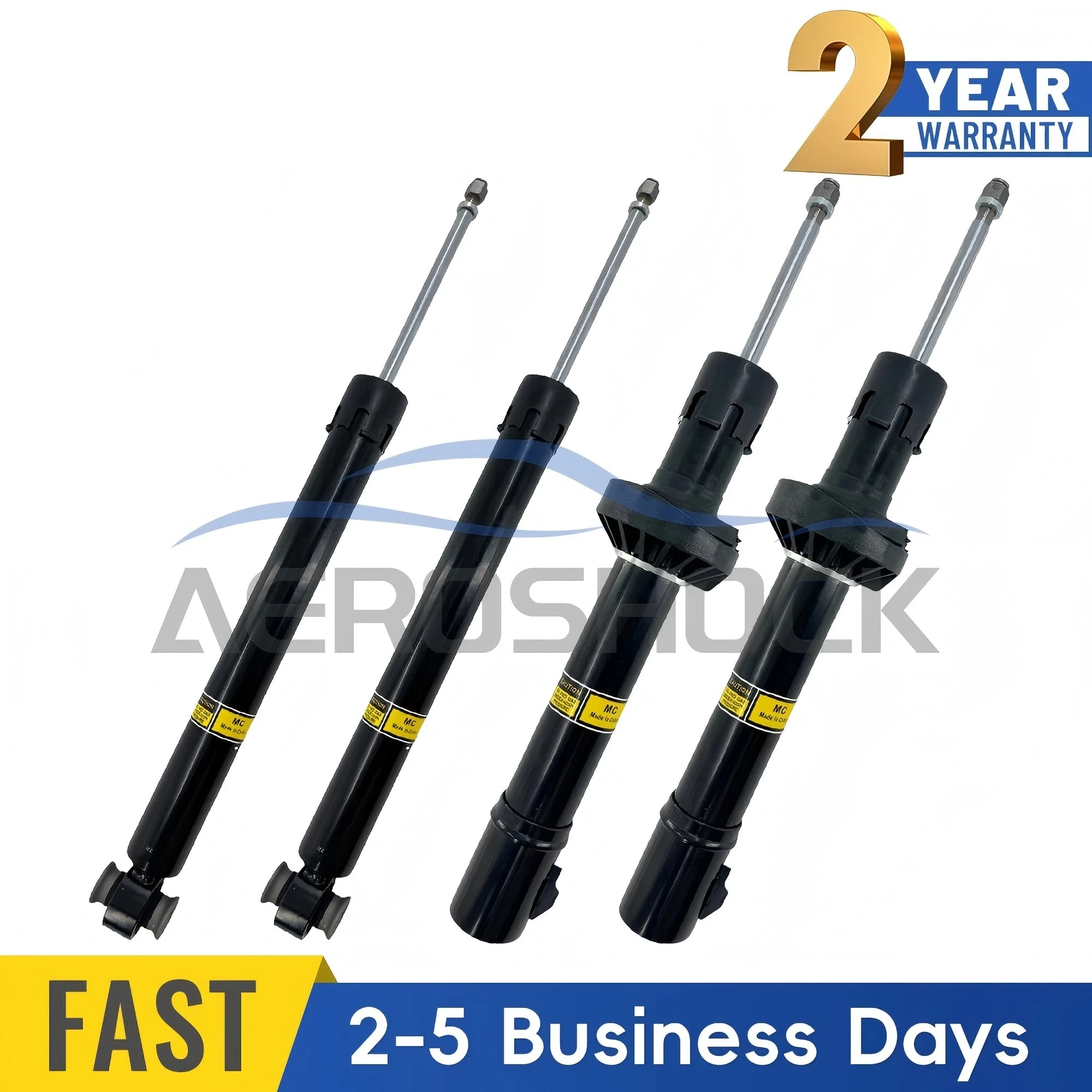 

4X Front Rear Shock Absorbers Struts For Range Rover Velar L560 with ADS 2017-2021 LR090615 LR141933 LR141932 LR090655