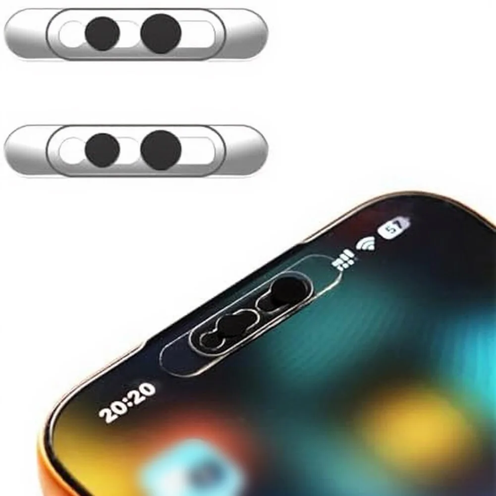 Premium Front Camera Privacy Cover For IPhone Mobile Phone Single Hole Front Lens Cover Secure Your Face Recognition
