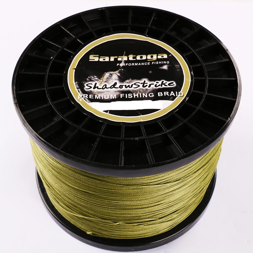 SARATOGA 3000M Super Long 8 Strands 100% PE Extreme Braided Multifilament Fishing Wire Kite Line