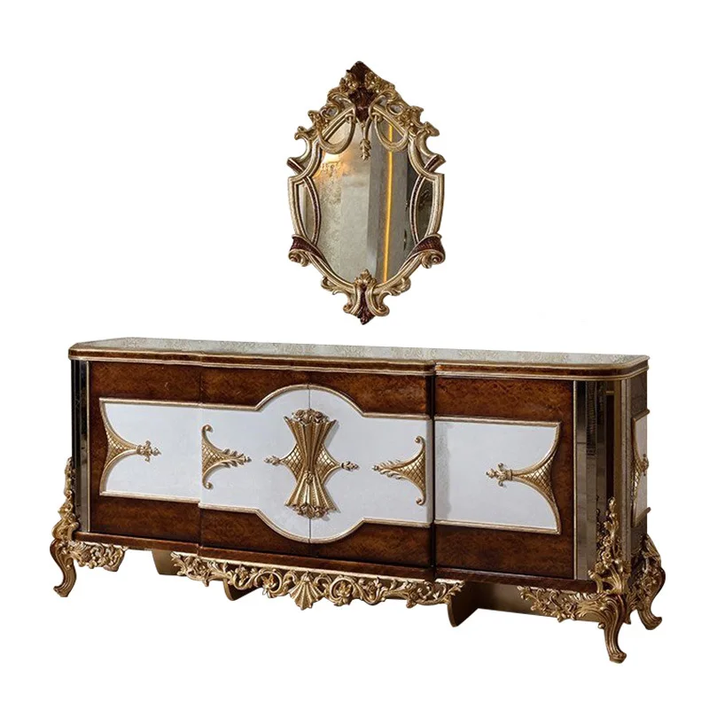 Mahogany Side Cabinet Locker Dining Room Furniture