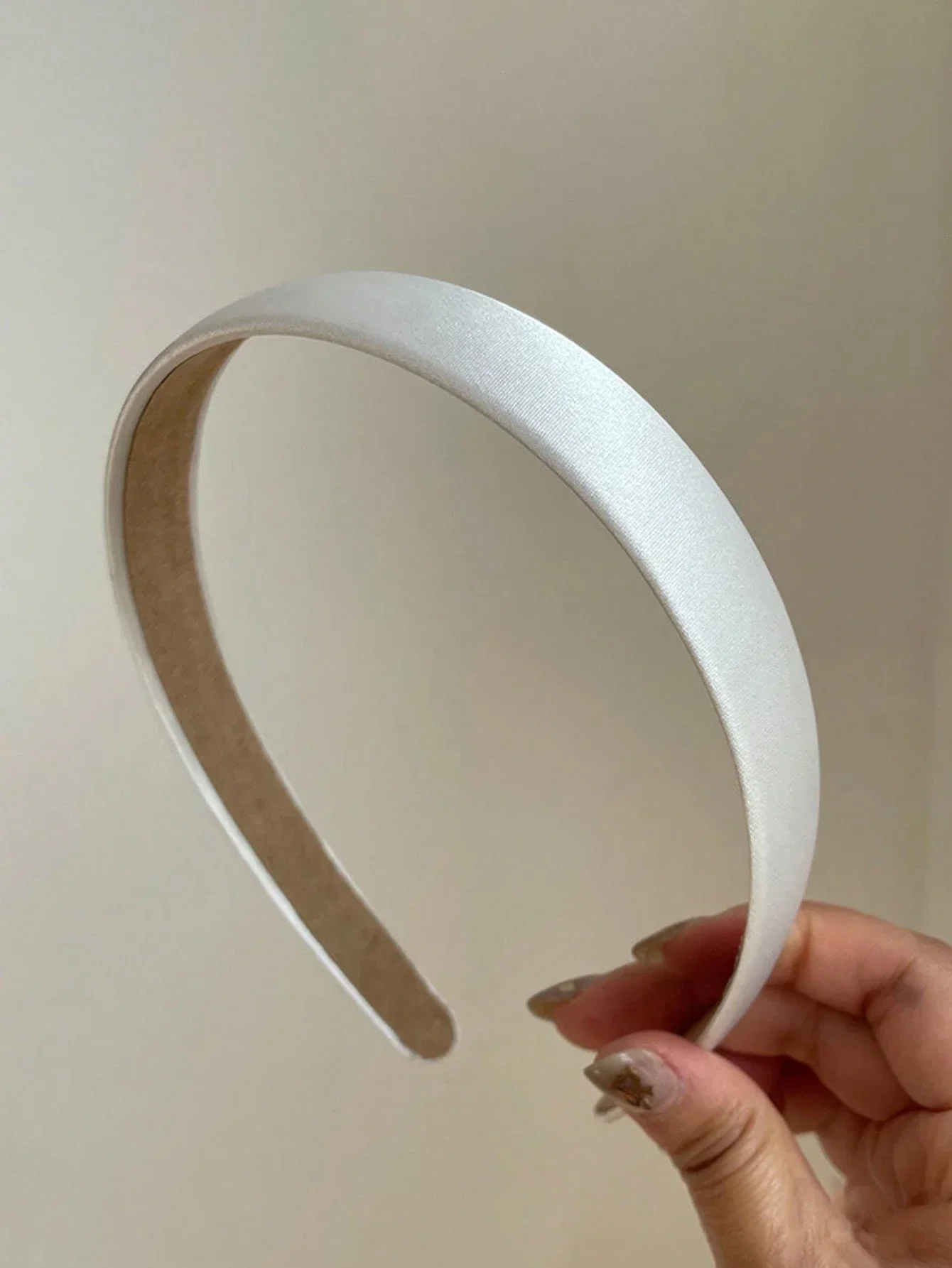 

5 шт. 36-сантиметровые однотонные атласные повязки на голову для женщин, винтажные элегантные аксессуары для волос