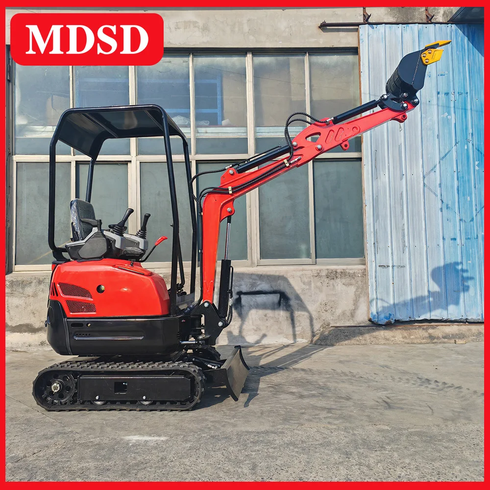 New 2 Ton Mini Excavator Easy To Operate Small Crawler Excavator EPA Euro 5 For Kubota Loader With Construction Free Shipping