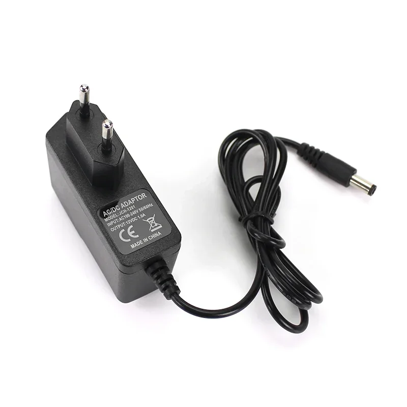 التيار المتناوب إلى تيار مستمر 5 فولت 12 فولت 1A محول التيار الكهربائي 5.5 مللي متر x 2.5 مللي متر التبديل شاحن الطاقة 110 فولت إلى 220 فولت مع 8 التوصيل العالمي تحويل موصل #2
