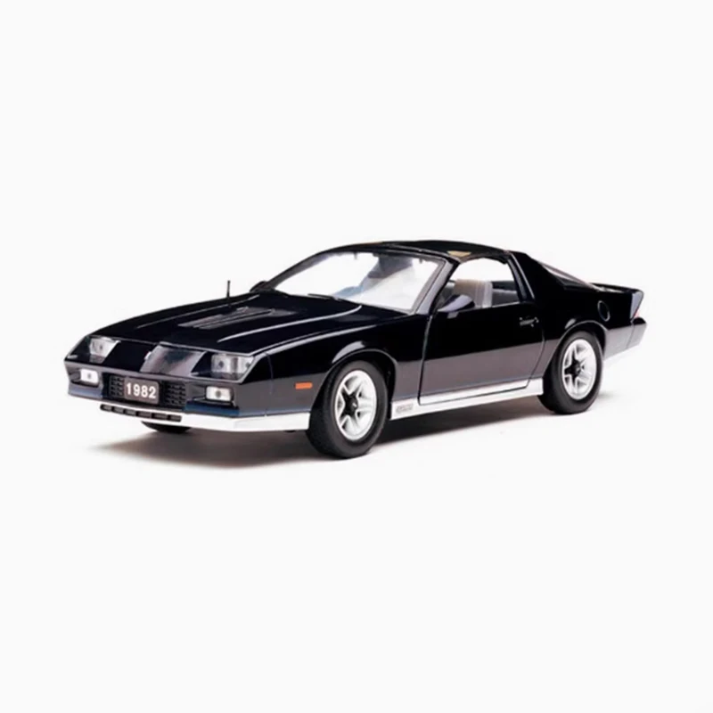 Diecast 1/18 Scale Camaro Alloy Car Model Collection Souvenir Display Static Ornaments Vehicle Toy Decoration Gift