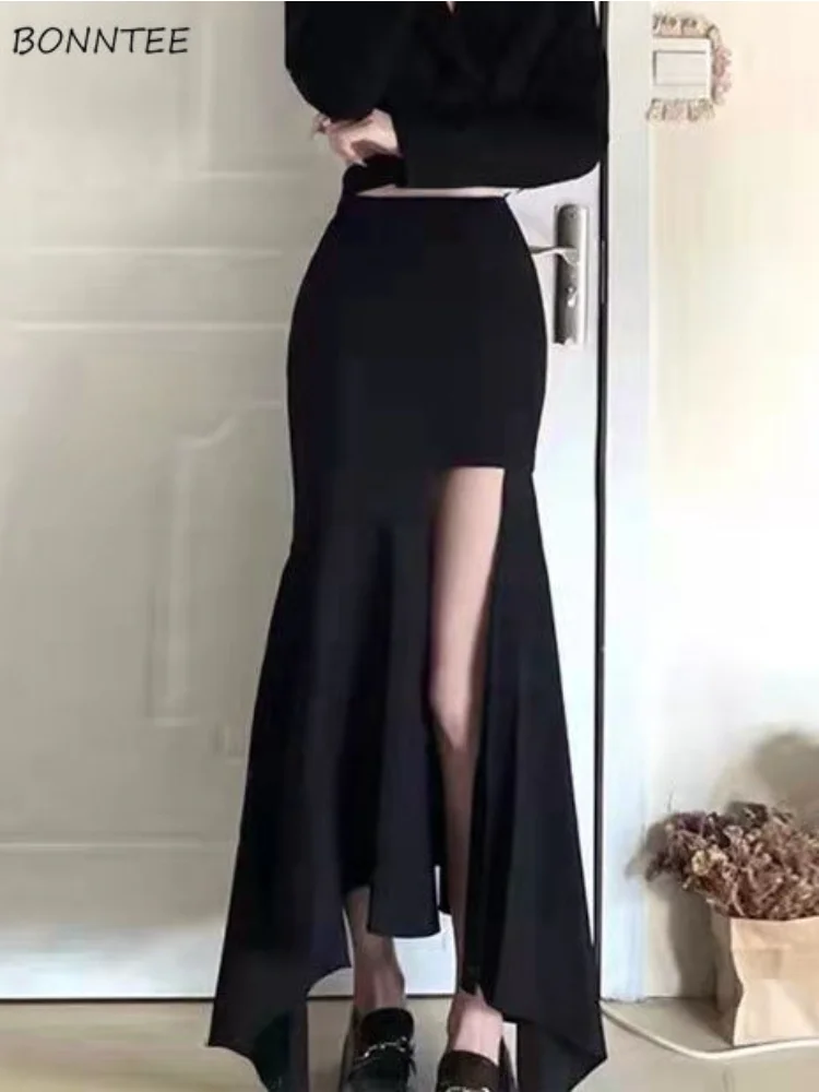 

Юбки женские сексуальные женские весенние клубная одежда однотонный нестандартный дизайн модные универсальные Hotsweet корейский стиль Mujer Faldas Empire мягкие