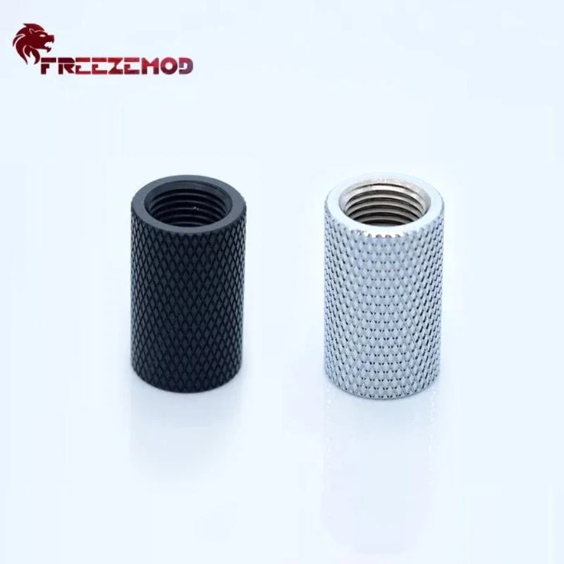 FREEZEMOD Copper Female To Female 30mm Inner Thread Extender G1/4'' Computer Pc Water Cooler Fitting.HYCZT-B30
