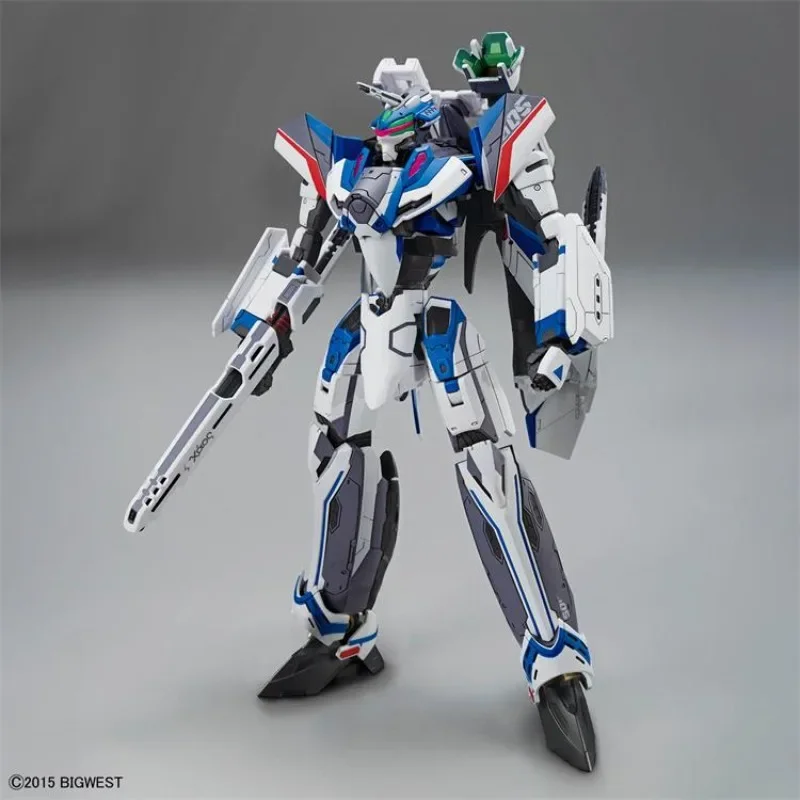 

Bandai натуральная HG 1/100 VF-31J SIEGFRIED: Hayate Immelmann используется аниме Коллекционная сборная модель игрушка в подарок
