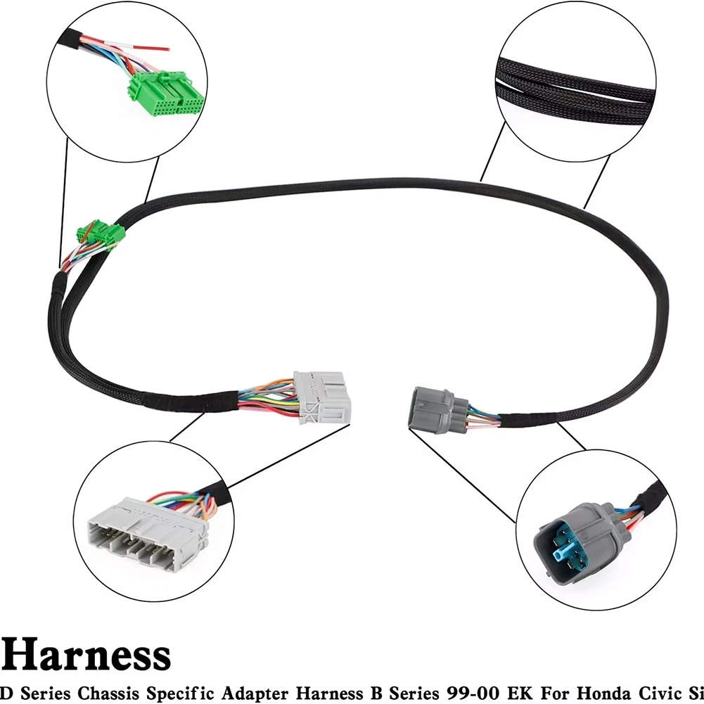 Adaptateur de châssis pour Civic Si 1996-1998, série D, série B, remplacement SFP