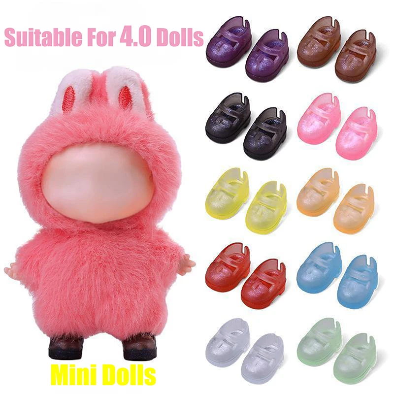10.5 سنتيمتر 4.0 أحذية دمية صغيرة أحذية بلاستيكية صغيرة للدمى ، أحذية أصابع صغيرة ، ملحقات الملابس لملحقات دمية صندوق أعمى