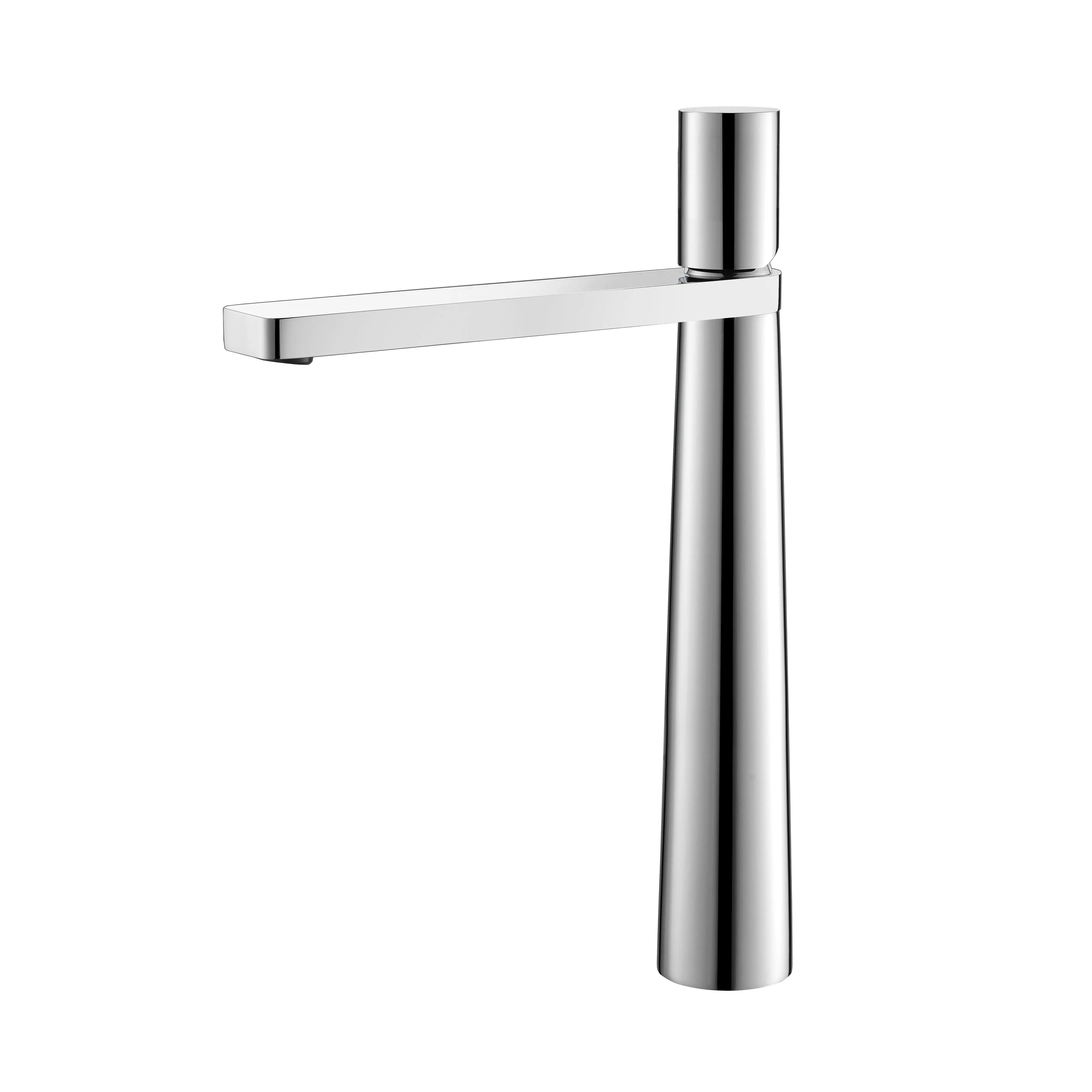 

High Basin Mixer brass material bathroom product bathroom accessories hot and cold function