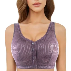 2023 novo sutiã para as mulheres fio livre sutiã push up fechamento frontal roupa interior confortável lingerie feminina todos os dias grande busto 52bcd