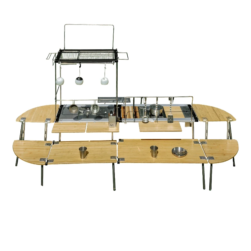 

Folding table, table, household cooking table
