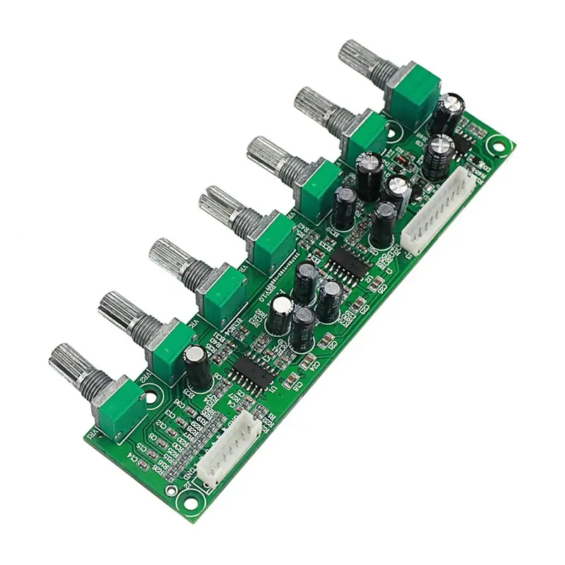 

Y43A-5.1 Предусилитель с независимой регулировкой тона, уровня громкости каналов и частоты басов, 6-канальный, для усилителя 5.1, DIY, DC15-35V