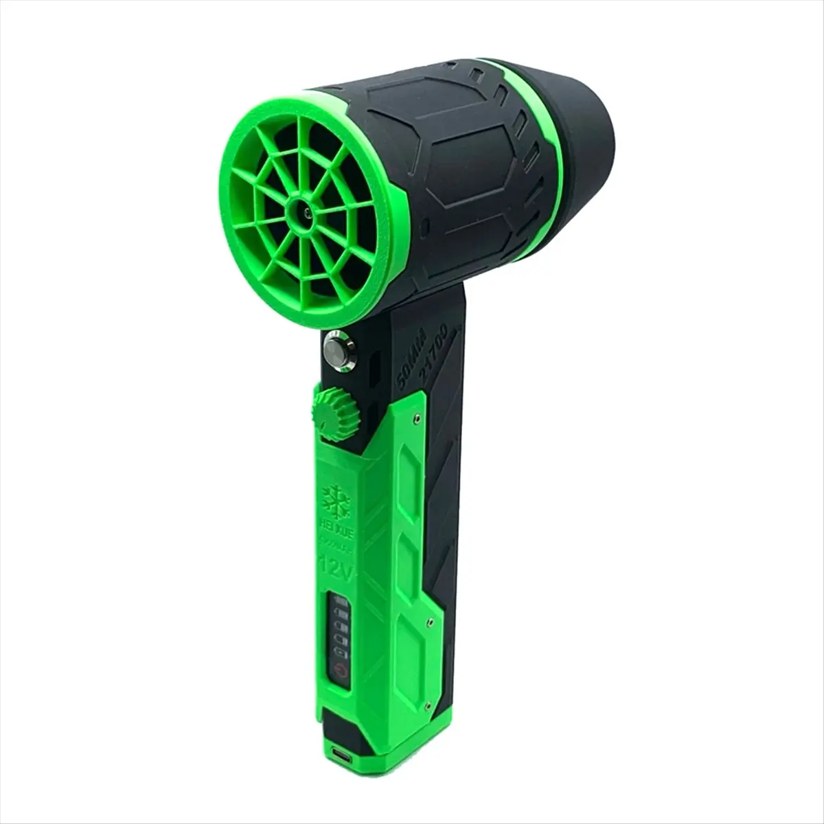 M85K  Fan 50mm Brushless Motor Violent Fan Dust Blower Handheld Fan 4000mAh Duct Fan for Car Cleaning B