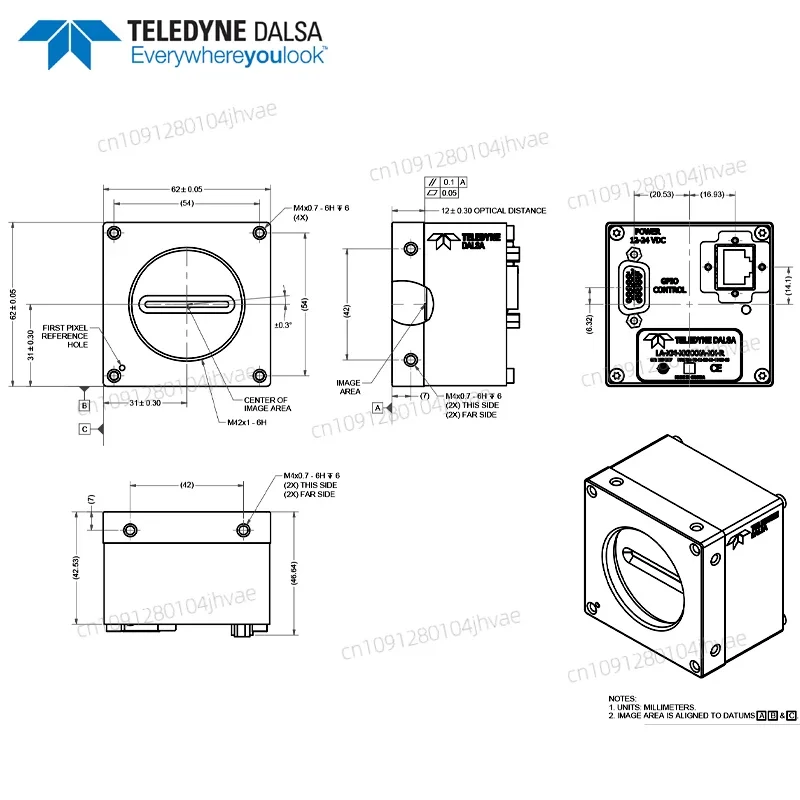 新しい TELEDYNE DALSA リニア スキャニング カメラ LA-GM-02K08A モノクロ高性能リニア アレイ スキャニング産業用カメラ