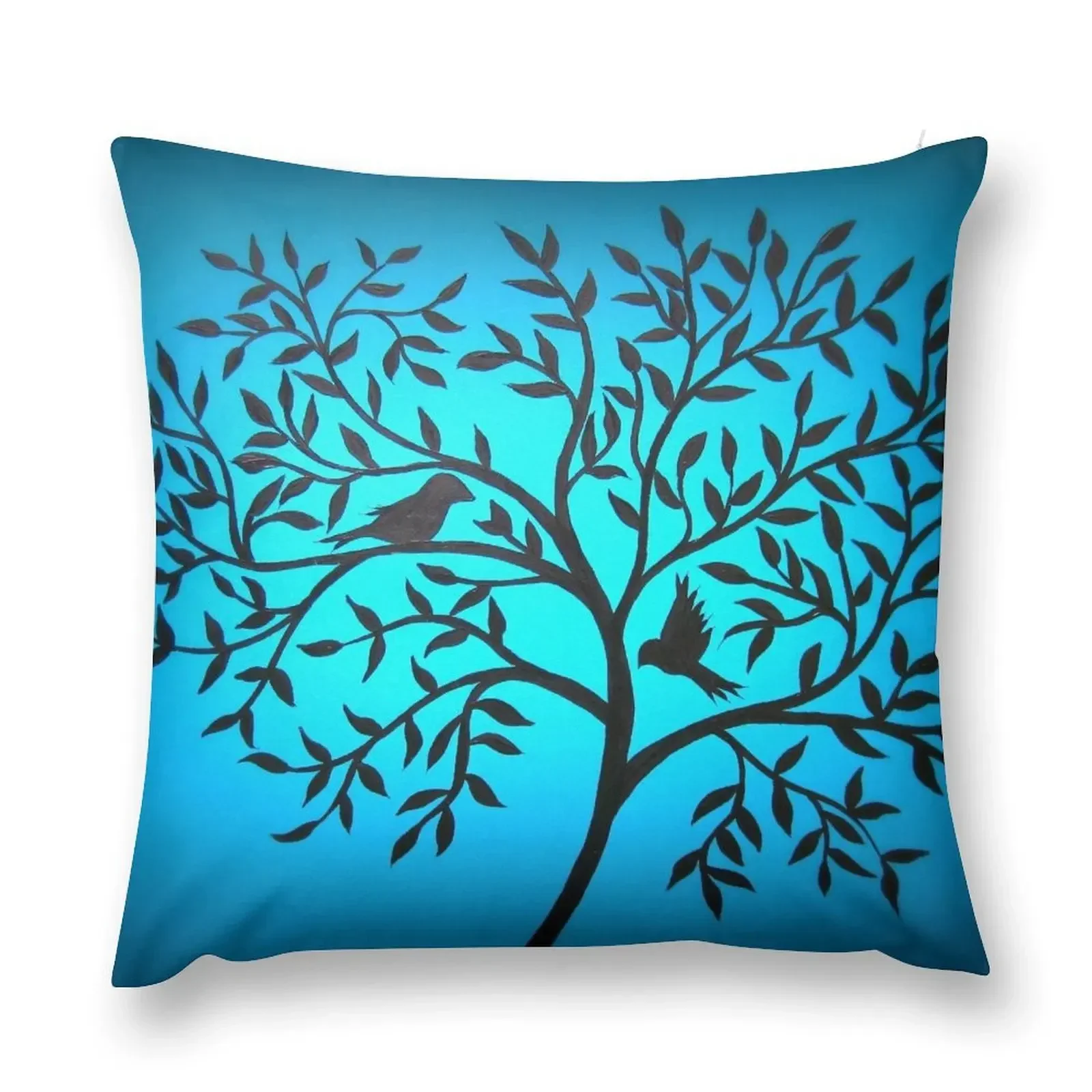 

Glowing Tree Throw Pillow Pillowcases Pillow Case Christmas pillow