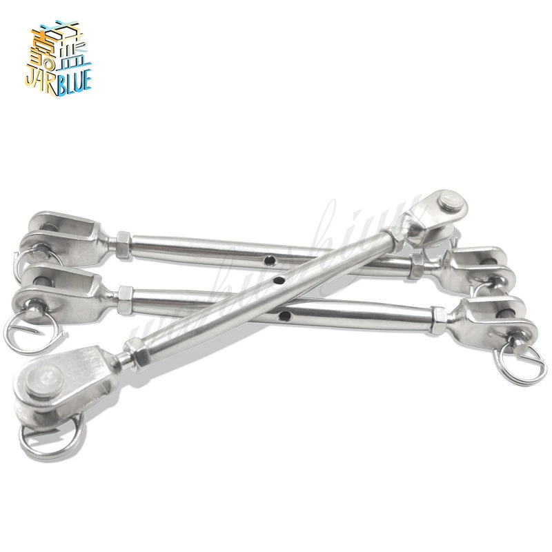 

Custom order M8 100 PCS Stainless Steel 304 Stainless Steel 304 Rigging Screw Closed Body Jaw/jaw Turnbuckle