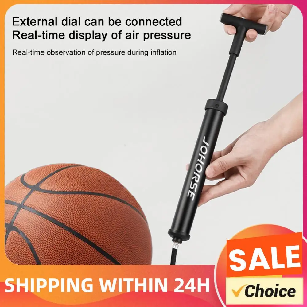 

Ball Hand Pump Portable Soccer Pump Inflator Compact Football Inflator Multifunction for Basketball Football Volleyball