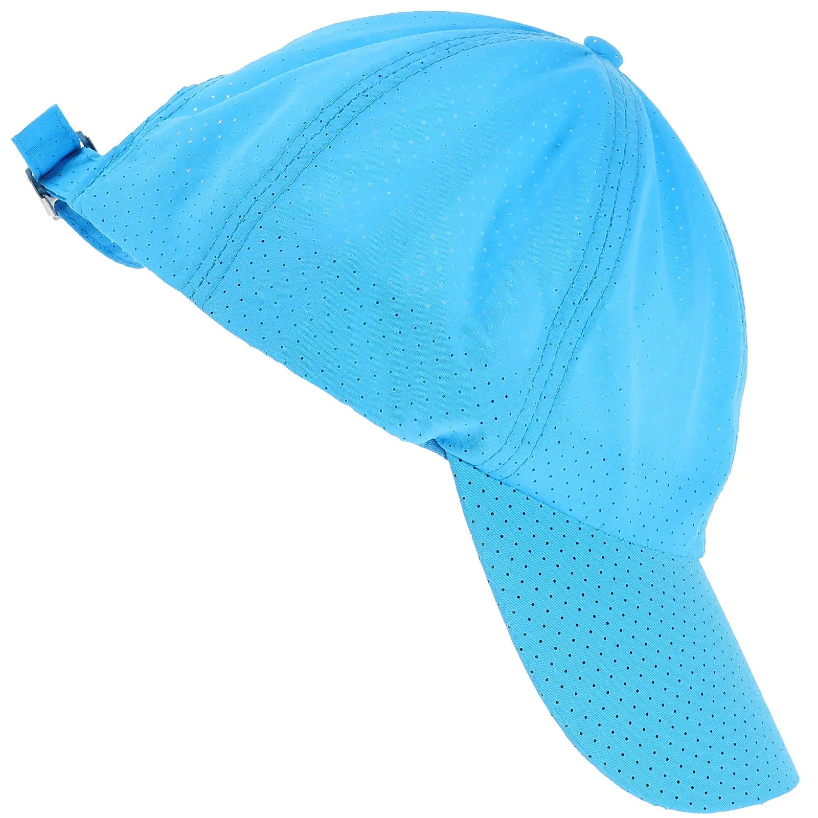 

Quick Dry Breathable Sky blue Running Cap Polyester Cap for Women Men Outdoor Baseball Hat Adjustable Outdoor Summer