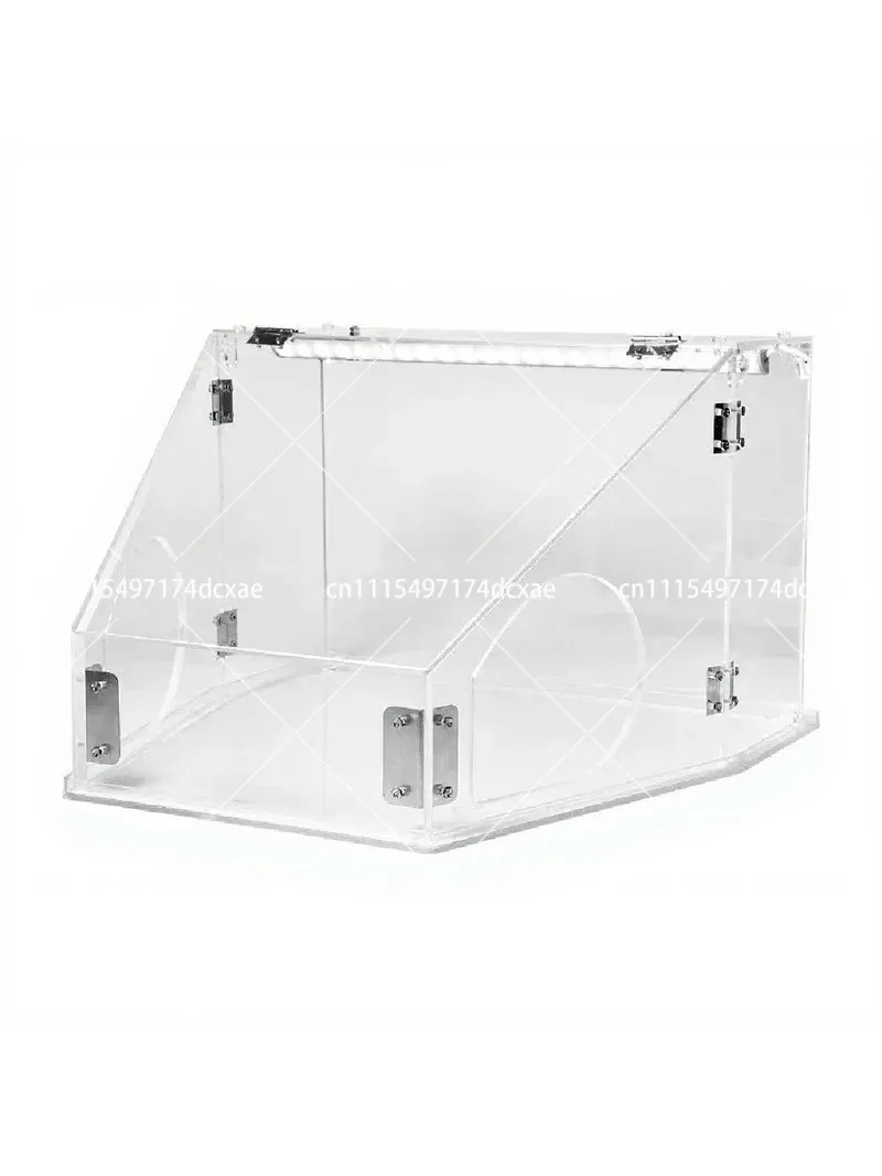 Portable Acrylic Dust Containment Cover for Grinding, Sanding, Engraving, Polishing, Wood and Metal Cutting Work