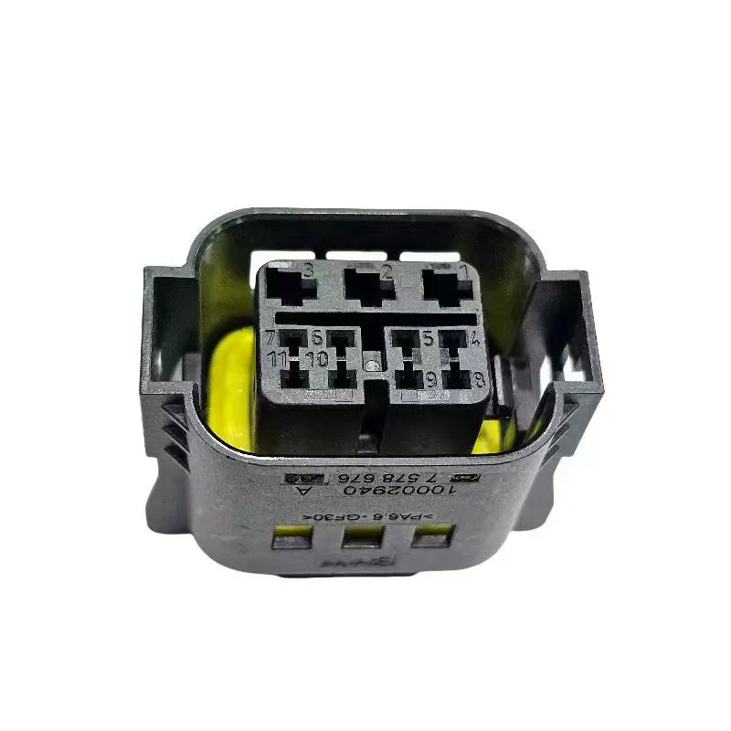 16 Pin Utomotive Connectors Car N Series Engine Computer Board Connector 10002940 7578676-02 10001310-07 Pa6.6-Gf30 For BMW