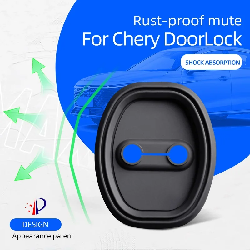 For CHERY Tiggo 7/8/5X/8PRO/8PLUS/JETOU X90 PLUS/ARRIZO 5 GT/Showjet Car Door Lock Protector Silicone Door Lock Latches Cover