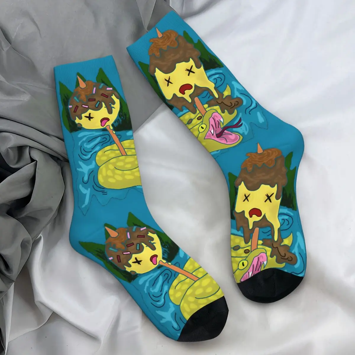 Adventure Time Marceline Animated Television Stockings Rock Chewing Princess Socks Winter Anti Bacterial Socks Couple Soft Socks