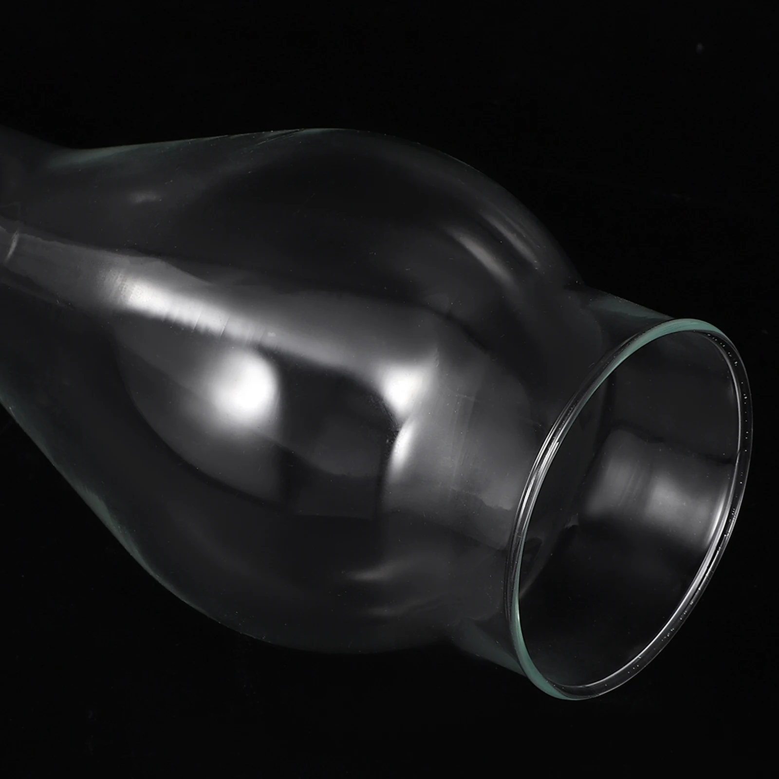 

1 Unit Transparent Glass Lampshade for Oil Lamp Lamp Shade Glass Replacement Vintage Style Windproof Lighting