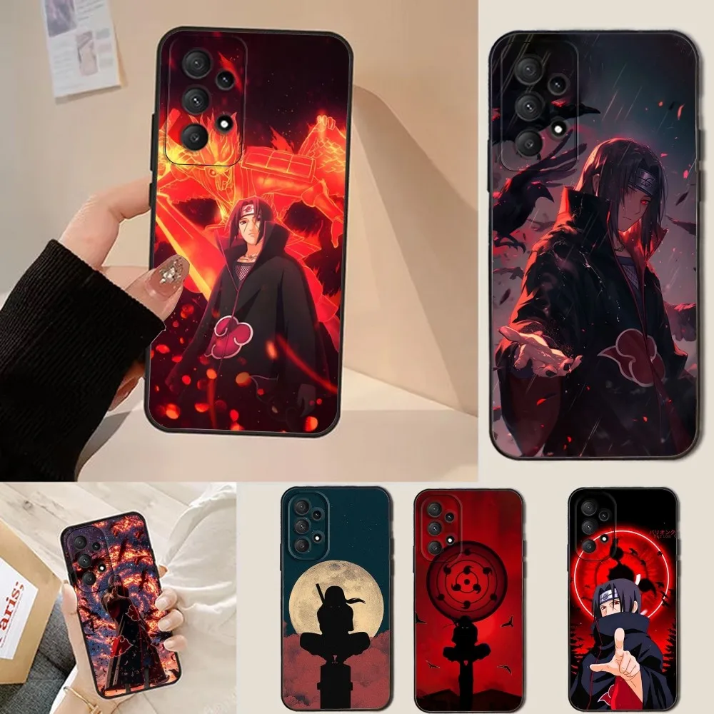 

Uchihas M-Madara I-Itachi Phone Case For Samsung Galaxy A13,A21s,A22,A31,A32,A52,A53,A71,A80,Soft Black Shell