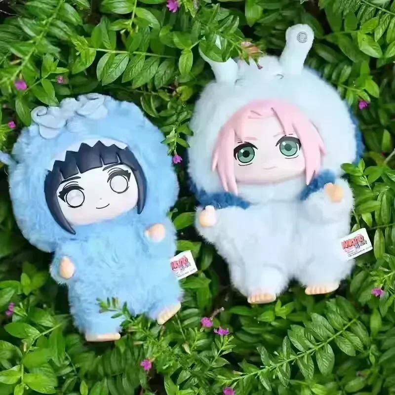 BANDAI – boîte aveugle Eaki Naruto Uzumaki Naruto, série Shippuden Beast Party, poupée en peluche, personnages d'anime, jouets mignons, cadeau, nouvelle collection 2026